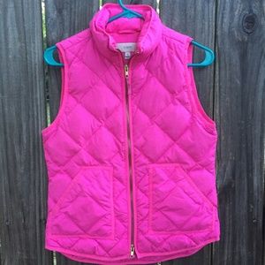 Bright Pink J. Crew Vest